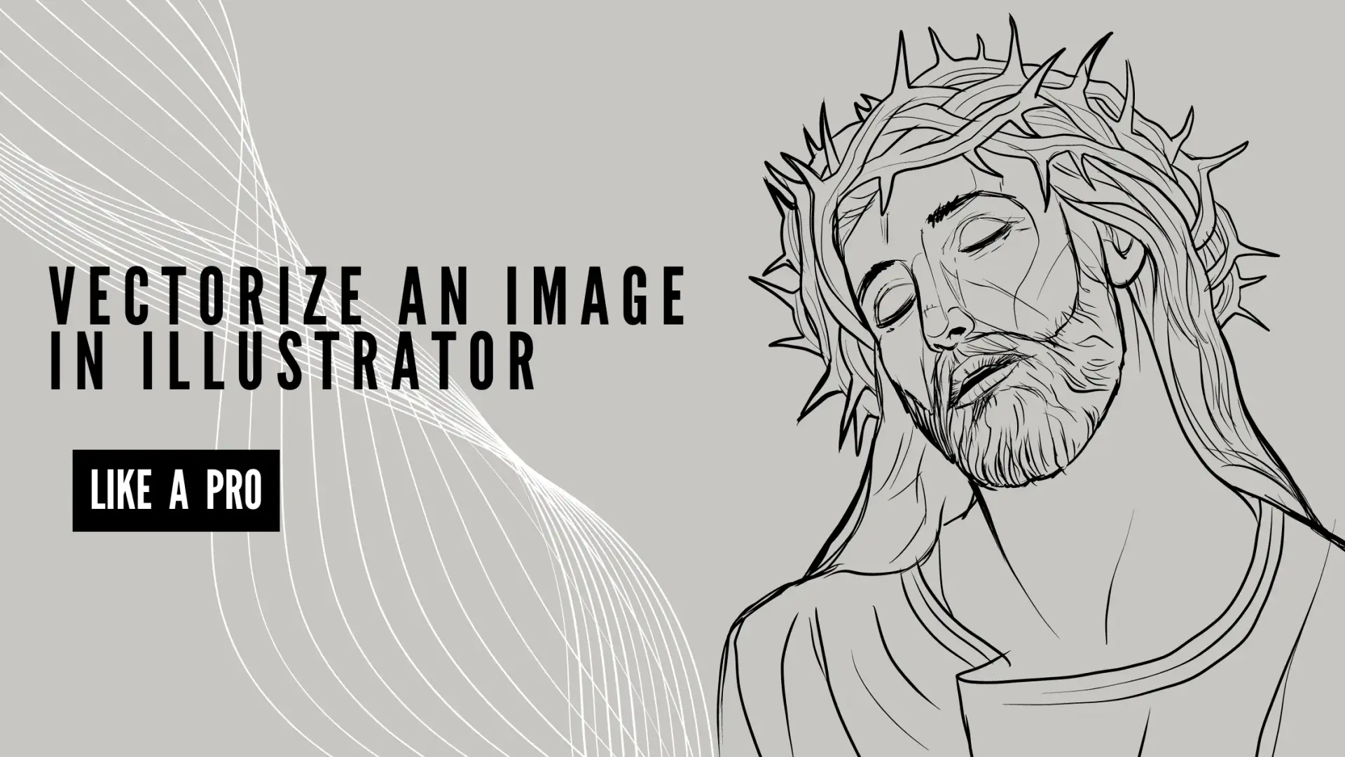 vectorize an image in illustrator